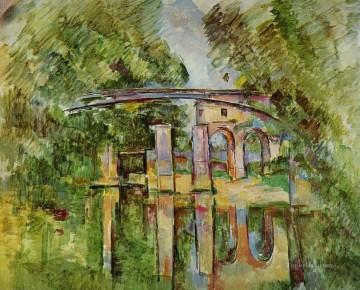 El acueducto y la esclusa Paisaje de Paul Cezanne Pinturas al óleo